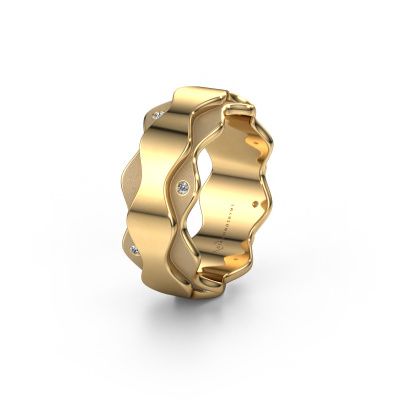 Ehering WH2034P 585 Gold Diamant ±7x2.4 mm