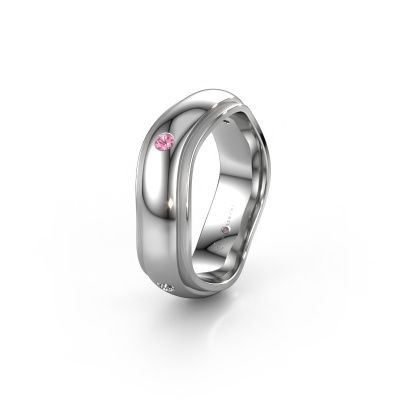 Ehering WH2050L26DP 950 Platin Pink Saphir ±6x2.4 mm