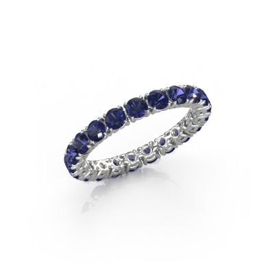 Bague Vivienne 2.9 585 or blanc saphir 2.9 mm