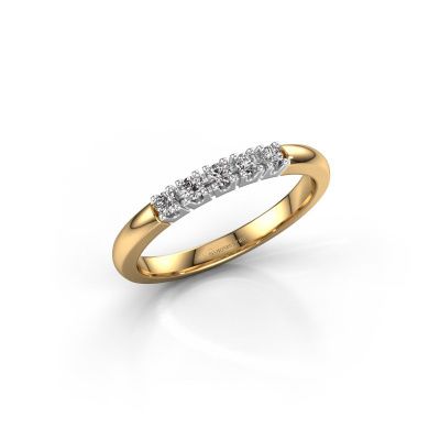 Ring Rianne 5 585 goud diamant 0.15 crt