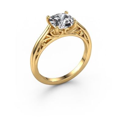 Engagement ring Shannon cus 585 gold diamond 2.00 crt