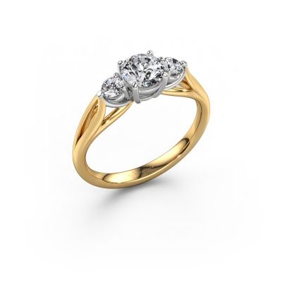 Engagement ring Amie RND 585 gold lab grown diamond 0.900 crt