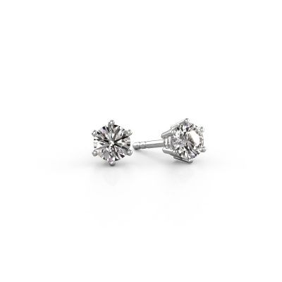Earrings Fay 585 white gold diamond 0.40 crt