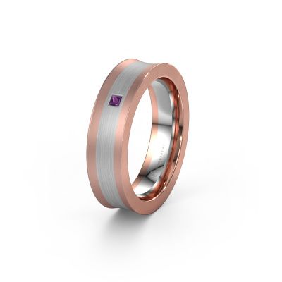 Ehering WH2238L2 585 Roségold Amethyst ±6x2.2 mm