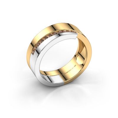 Ring Loma 585 Gold Braun Diamant 0.165 crt