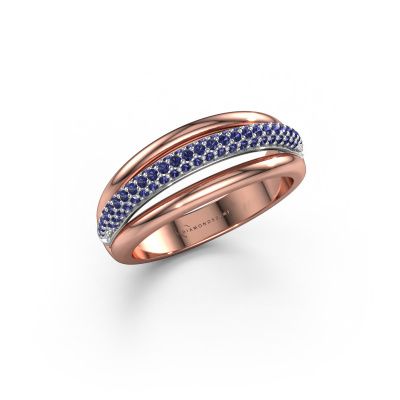 Ring Paris 585 rose gold sapphire 1 mm