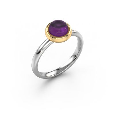 Ring Blossom 585 Weißgold Amethyst 5 mm