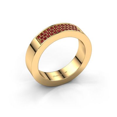 Ring Lindsey 1 585 gold ruby 1.1 mm