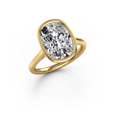 Engagement ring Lavon CSH 585 gold lab grown diamond 5.00 crt