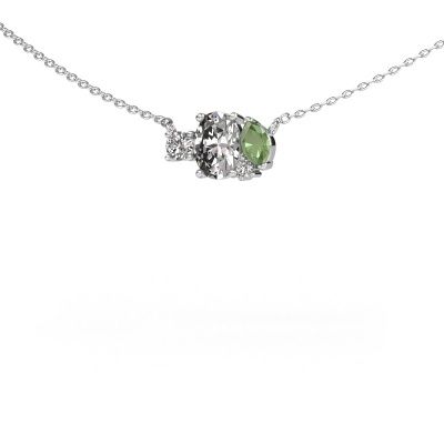 Pendant Frauke OVL 950 platinum lab-grown diamond 0.825 crt