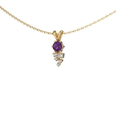 Pendant Royce 585 gold amethyst 4 mm