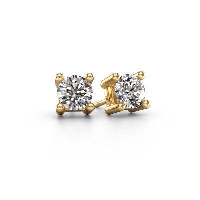 Stud earrings Eline 585 gold diamond 1.00 crt