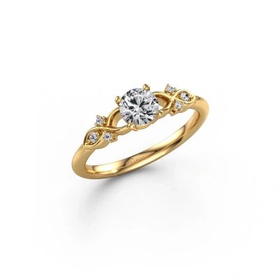Verlobungsring Azra RND 585 Gold Lab-grown Diamant 0.55 crt