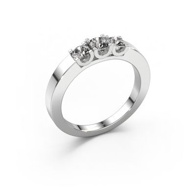 Ring Selina 1 585 witgoud diamant 0.50 crt