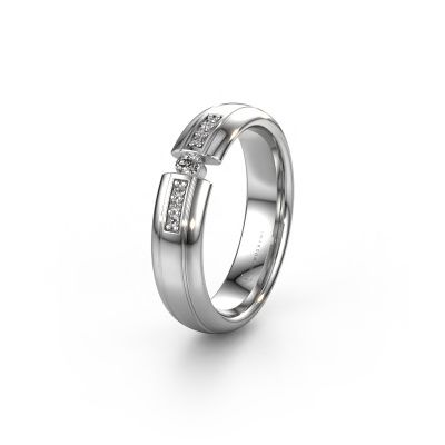 Wedding ring WH2128L26C 950 platinum diamond ±0.20x0.08 in