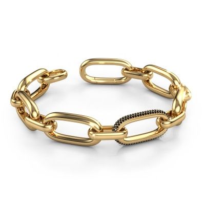 Glieder Gliederarmband Harmony 2 15 585 Gold Schwarz Diamant