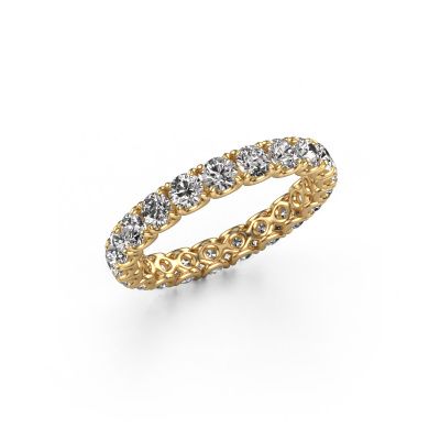 Stackable ring Estee 2.9 585 gold lab-grown diamond 1.995 crt
