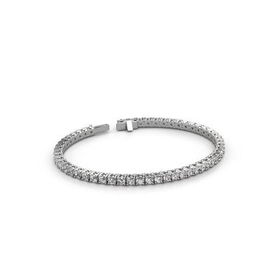 Bracelet tennis Shirley 2.9 Lab 585 or blanc diamant synthétique 4.59 crt