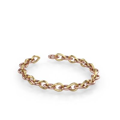 Link bracelet Tashina 10mm 585 rose gold