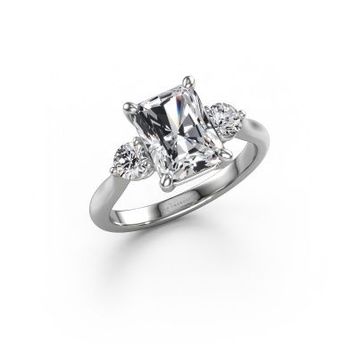 Verlobungsring Lieselot RAD 950 Platin Diamant 2.90 crt