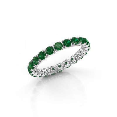 Ring Vivienne 2.7 950 platinum emerald 2.7 mm