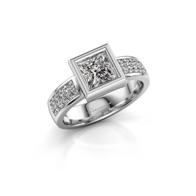 Ring Aimee 2 950 platina diamant 1.20 crt