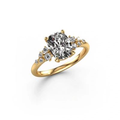 Engagement ring Royce CSH 585 gold lab grown diamond 2.203 crt