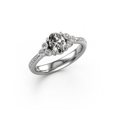 Engagement ring Lucy 2 950 platinum lab grown diamond 0.869 crt