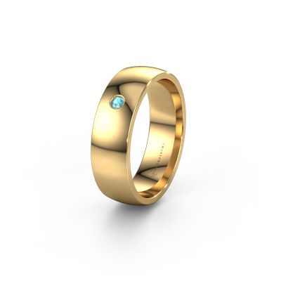 Ehering WH0101L26AP 585 Gold Blau Topas ±6x1.4 mm
