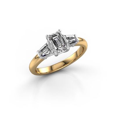 Verlovingsring Kina EME 585 goud diamant 1.22 crt