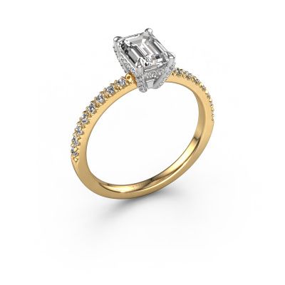 Engagement ring Saskia EME 1 585 gold lab grown diamond 1.15 crt