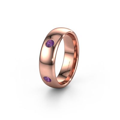 Ehering WH0104L36BP 585 Roségold Amethyst 3 mm ±6x2 mm