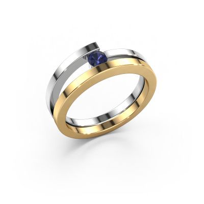 Ring Sandy 585 gold sapphire 3.4 mm