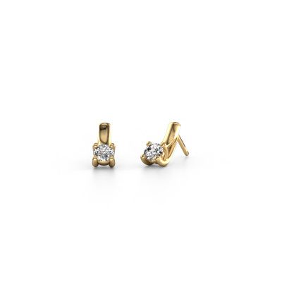 Earrings Mia 1 585 gold lab-grown diamond 0.60 crt