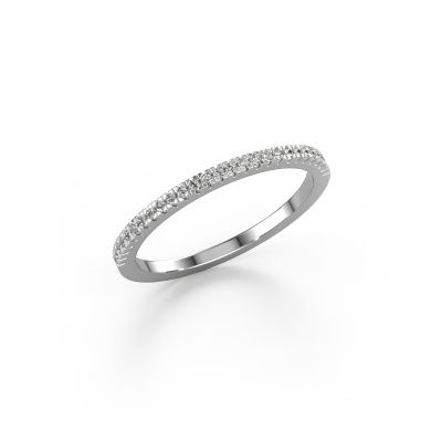 Bague superposable SRH0539C10H2 585 or blanc diamant 0.135 crt