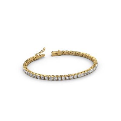 Tennis bracelet Shirley 3.0 lab diamond 585 gold lab-grown diamond 4.70 crt