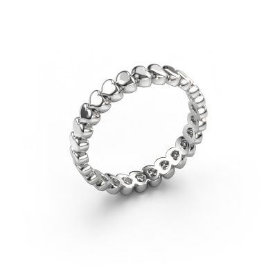 Bague superposable Joselyn 585 or blanc