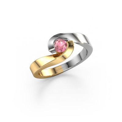 Ring Sheryl 585 gold tourmaline pink 4 mm