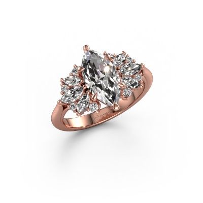 Engagement ring Jaimie 585 rose gold diamond 2.344 crt