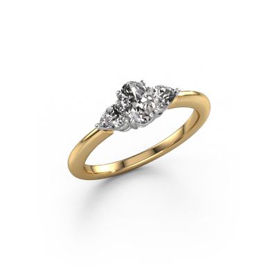Verlobungsring Chanou OVL 585 Gold Diamant 0.82 crt