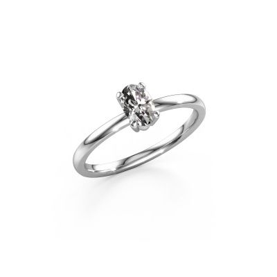 Bague de fiançailles Lynelle 1 585 or blanc diamant 0.40 crt