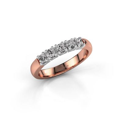 Ring Rianne 5 585 rosé goud zirkonia 2.7 mm