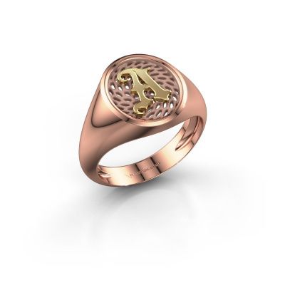 Heren ring Alexander 585 rosé goud