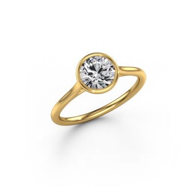 Engagement ring Lavon RND 585 gold lab-grown diamond 1.00 crt