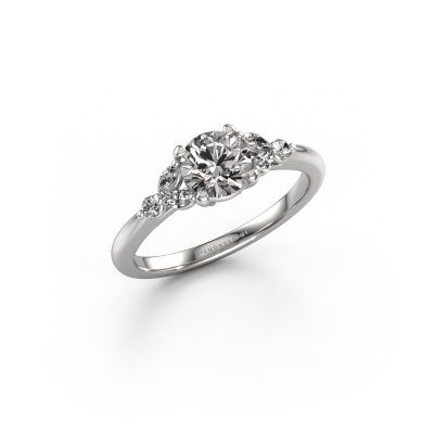 Engagement ring Megan RND 950 platinum lab-grown diamond 0.85 crt