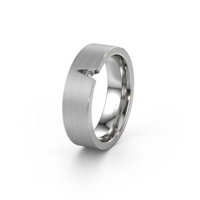 Alliance WH2023L 585 or blanc diamant synthétique ±6x2 mm