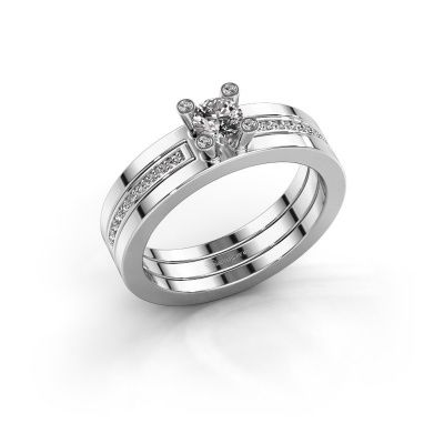 Ring Alisha 950 Platin Diamant 0.36 crt