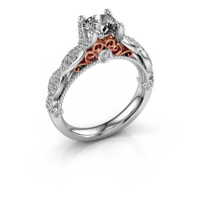 Engagement ring Chantelle 585 white gold lab grown diamond 1.399 crt