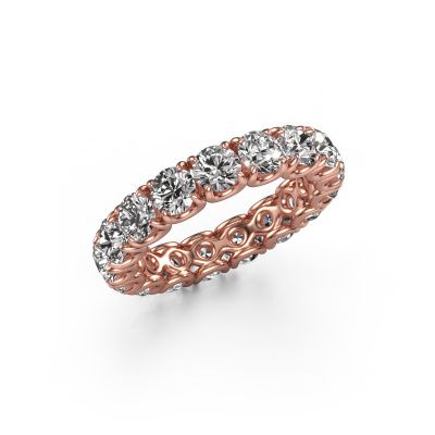 Ring Estee 4.0 585 rose gold diamond 4.00 crt