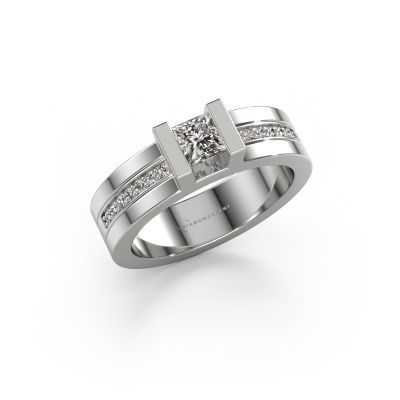 Verlobungsring Desire 585 Weißgold Diamant 0.535 crt